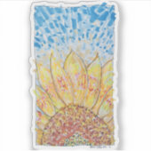Radiant Bloom Sunflower シール (正面)