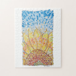 Radiant Bloom Sunflower ジグソーパズル