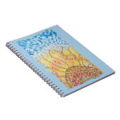 Radiant Bloom Sunflower ノートブック (右側)