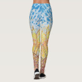 Radiant Bloom Sunflower レギンス (裏面)