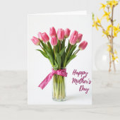Radiant Blossoms Mothers Day Card カード (黄色い花)