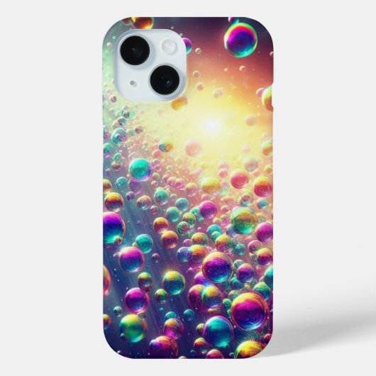 Radiant Bubbles Case-Mate iPhoneケース (裏面)