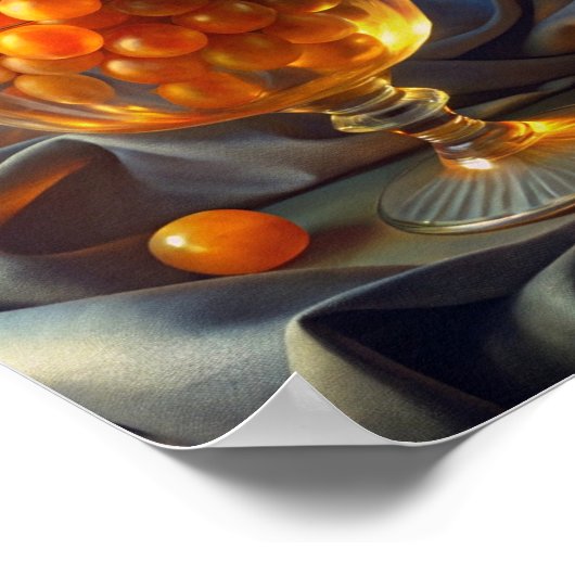 「Radiant Bunch: Orange Grude in Transparency」 ポスター (角)