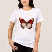 Radiant Butterfly Art Tee for Women トライブレンドＴシャツ (正面)