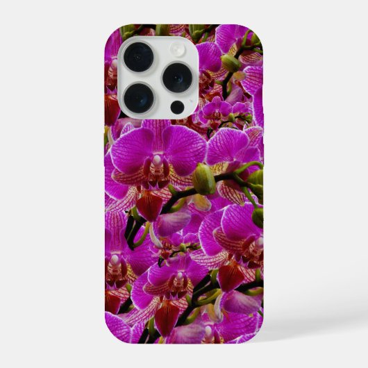 Radiant Clusters: The Magenta Orchid Symphony, iPhoneケース (裏面)