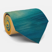 Radiant Convergence Abstract Fire and Mist ネクタイ (ロール)