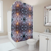 Radiant Crystal Heart Shower Curtain シャワーカーテン (インサイチュ)