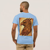 Radiant Crystal Vibes Tシャツ:スタイルの向上 Tシャツ (裏面フル)