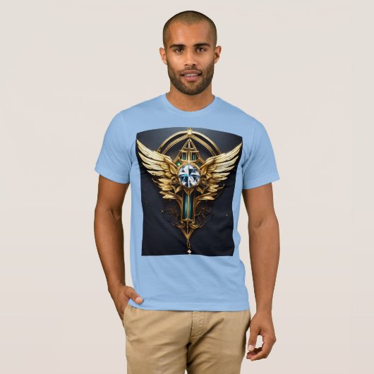 Radiant Crystal Vibes Tシャツ:スタイルの向上 Tシャツ (正面フル)