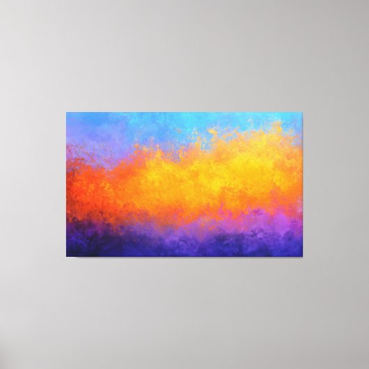 Radiant Divide キャンバスプリント (正面)