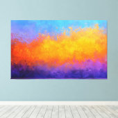 Radiant Divide キャンバスプリント (インサイチュ (ウッドフロア))