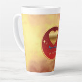 Radiant Eternal Love カフェラテマグ (左アングル)