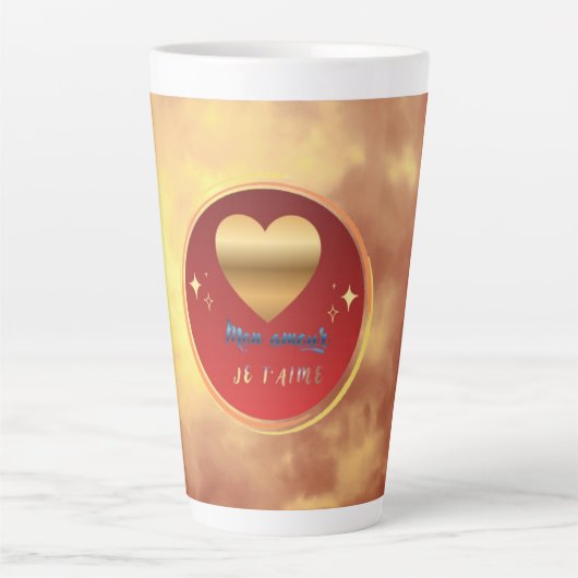 Radiant Eternal Love カフェラテマグ (正面)