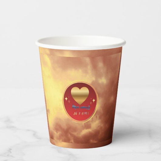 Radiant Eternal Love 紙コップ (裏面)