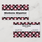 Radiant Exvasance Business Card、Magenta 名刺 (正面/裏面)