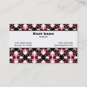 Radiant Exvasance Business Card、Magenta 名刺 (裏面)