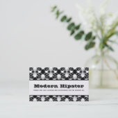 Radiant Exvasance Business Card、Silver 名刺 (スタンド正面)