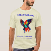 Radiant Flight Macaw(Spanish)2 Tシャツ (正面)