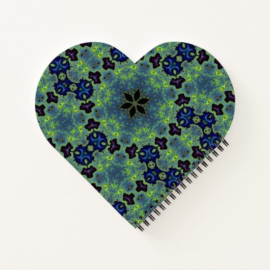 Radiant Fractal Symphony ノートブック (裏面)