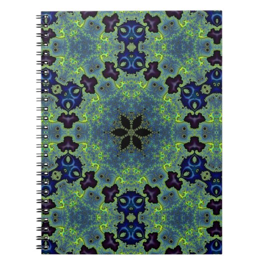 Radiant Fractal Symphony ノートブック (正面)