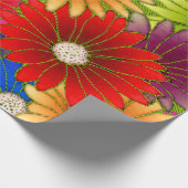 Radiant Garden Burst Wrapping Paper ラッピングペーパー (角)