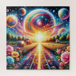 Radiant Glow Large 5D DIYダイヤモンドズ絵を描キット ジグソーパズル