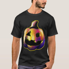 Radiant Halloween Jack-O'-Lantern - Lightup in B Tシャツ