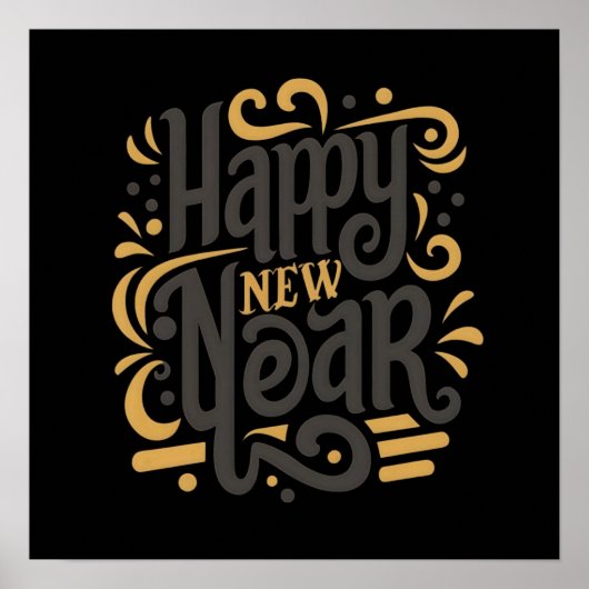 Radiant Happy New Year ポスター (正面)