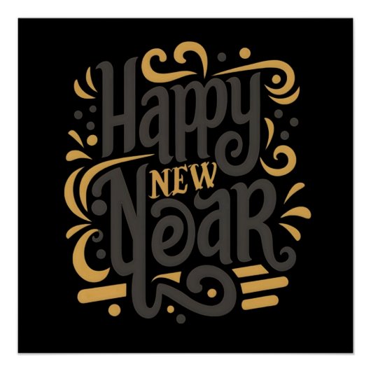 Radiant Happy New Year ポスター (正面)