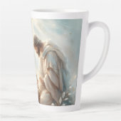 Radiant Holy Family Nativity Scene カフェラテマグ (右)