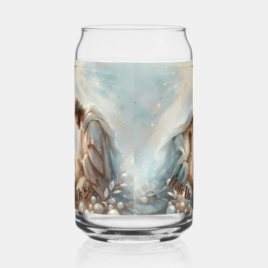 Radiant Holy Family Nativity Scene ガラス缶 (右)