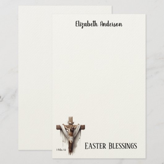 Radiant Hope at the Cross 便箋 (正面/裏面)