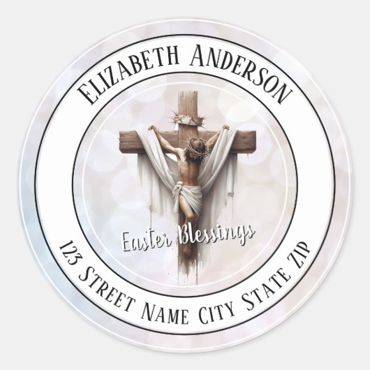 Radiant Hope at the Cross Envelope Seal ラウンドシール (正面)