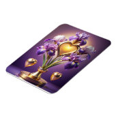 Radiant Iris Blossom 3D 描写 by Neskie D マグネット (左側)