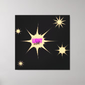 Radiant Light – Modern & Vibrant Style キャンバスプリント (正面)