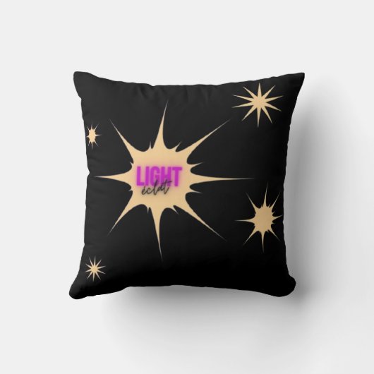 Radiant Light – Modern & Vibrant Style クッション (裏面)