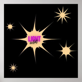 Radiant Light – Modern & Vibrant Style ポスター