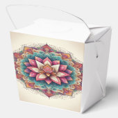 Radiant Lotus Mandala：咲く穏やかさ フェイバーボックス (裏面)