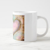 Radiant Love:ハート&レインボーフュージョンカップ ジャンボコーヒーマグカップ (右)