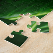 Radiant Memory Bloom | Magenta Vinca Botanical ジグソーパズル (側面)