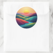 Radiant Morning ラウンドシール (バッグ)