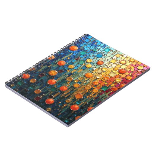 Radiant Mosaic: Bubblelight Cascade ノートブック (左側)