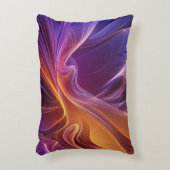 Radiant orange purple アクセントクッション (正面(垂直))