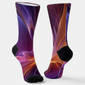 Radiant orange purple ソックス (傾斜あり)