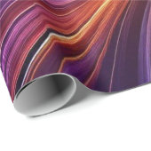 Radiant orange purple ラッピングペーパー (ロールコーナー)