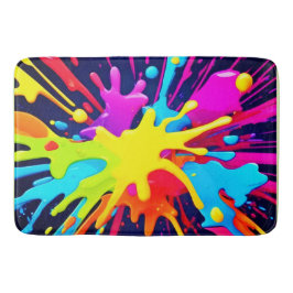 Radiant Paint Explosion バスマット