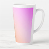 Radiant Pastel Sunset Gradient カフェラテマグ (右)