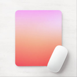 Radiant Pastel Sunset Gradient マウスパッド