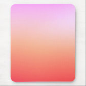 Radiant Pastel Sunset Gradient マウスパッド (正面)