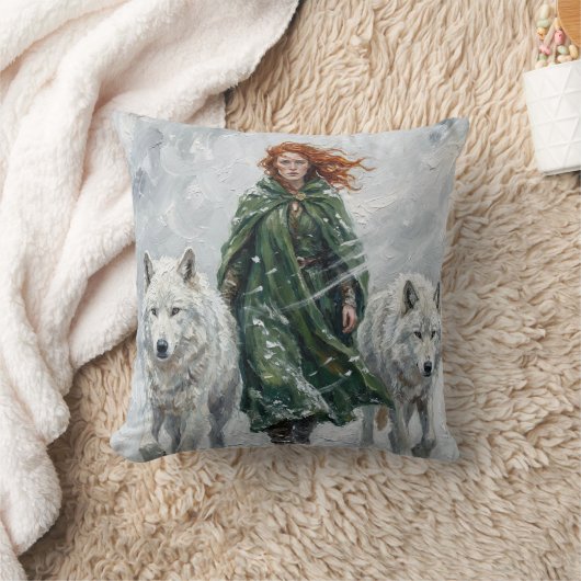 Radiant Peace Dove Lantern Imbolc Snowdrops Art クッション (ブランケット)